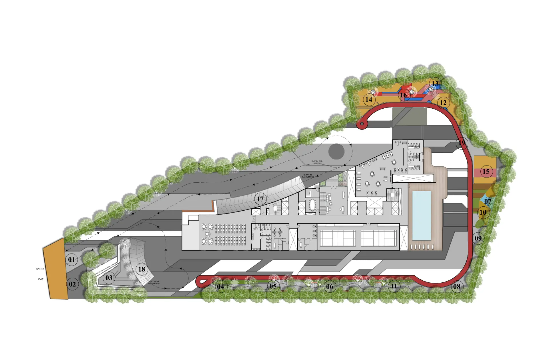 Sri Tirumala Legacy master floor plan